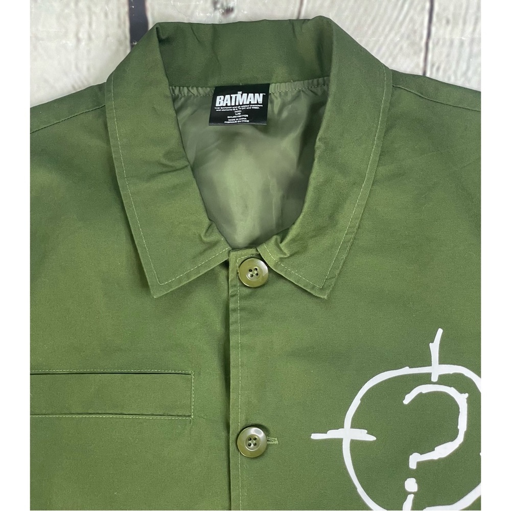 DC Comics The Riddler Jacket NWT! - Picture 7 of 13